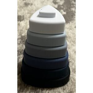 Montessori Silicone Triangle Stacking Blocks (NWT)